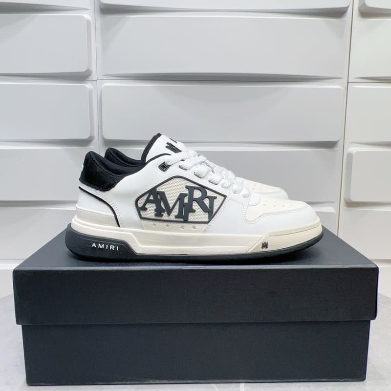 Amiri Classic Low Black White