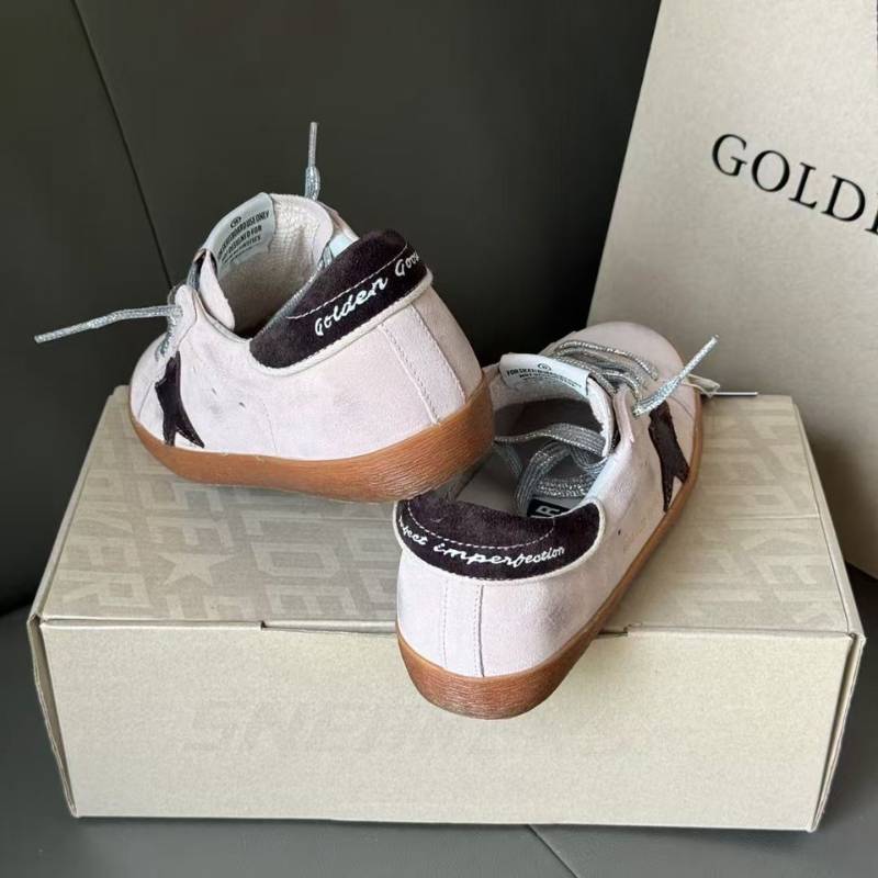 Golden Goose Super-Star Lilac Star Black