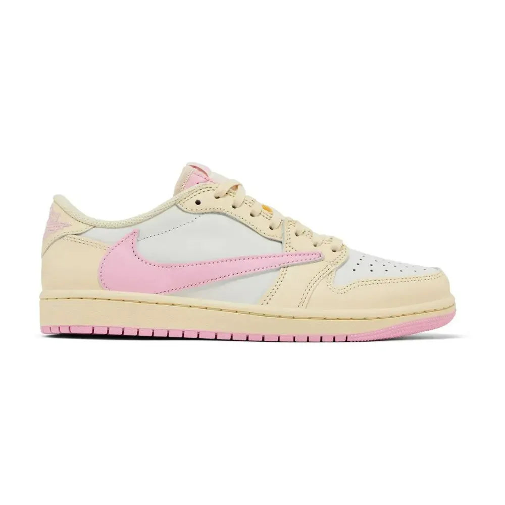 Jordan 1 Retro Low OG SP Travis Scott Sail Mush Pink
