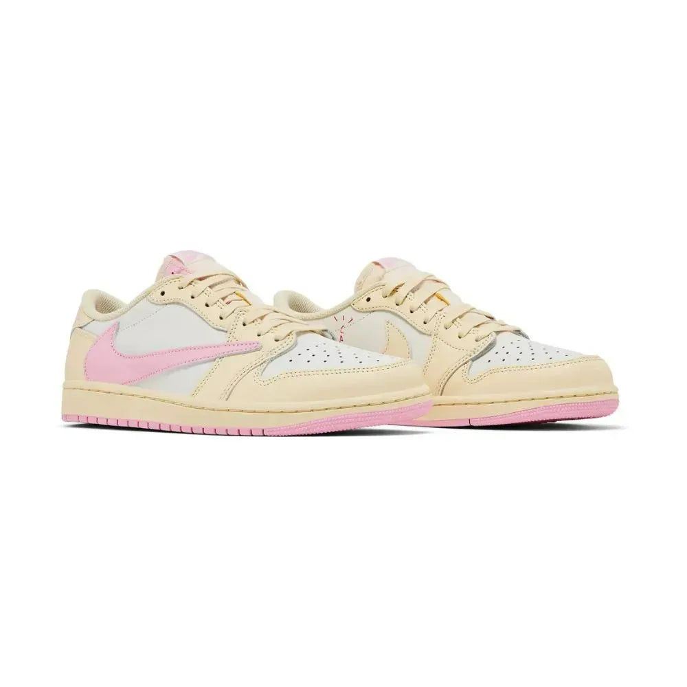 Jordan 1 Retro Low OG SP Travis Scott Sail Mush Pink