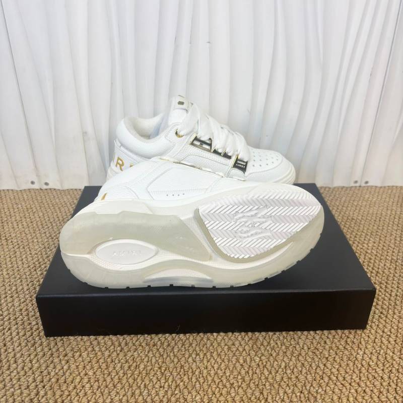 Amiri MA-1 White Metallic Gold