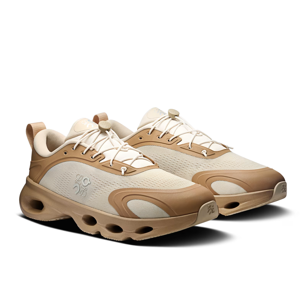Tênis On Running Cloudsolo Loewe Dark Sand Cream Bege