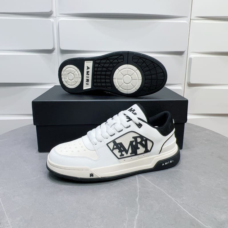 Amiri Classic Low Black White