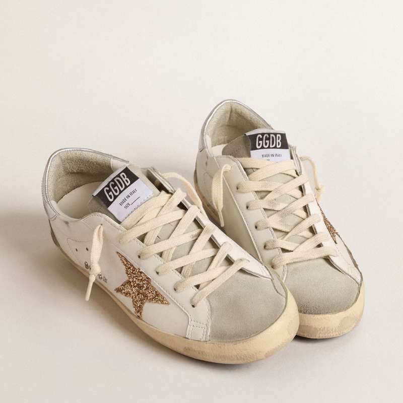 Golden Goose Super-Star White Star Golden