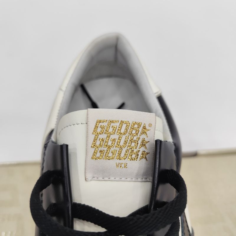 Golden Goose Stardan Black White