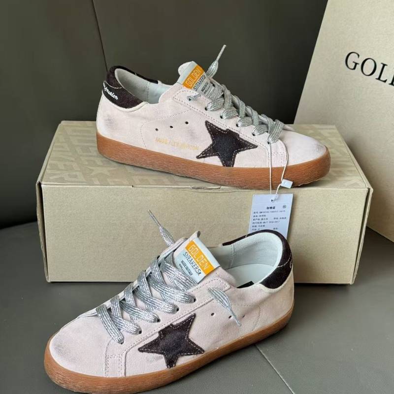Golden Goose Super-Star Lilac Star Black