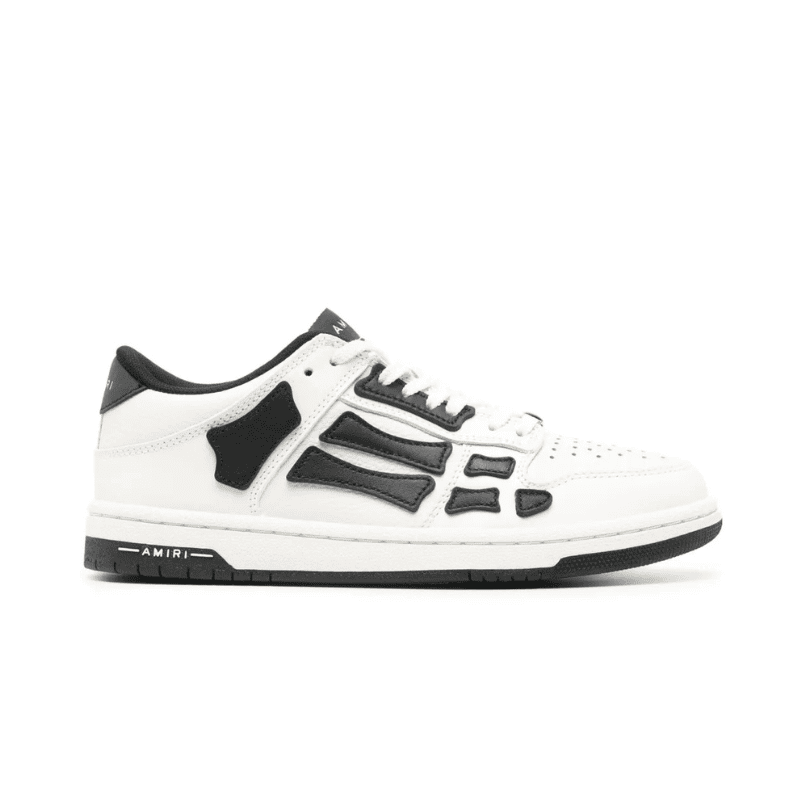 Amiri Skel Top Low White Black