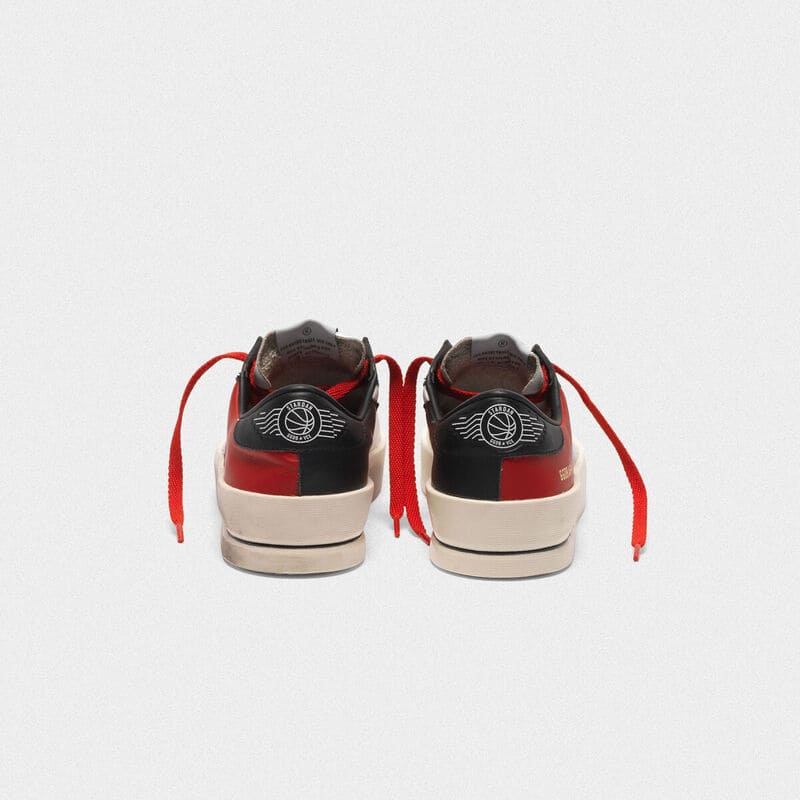 Golden Goose Stardan White Red