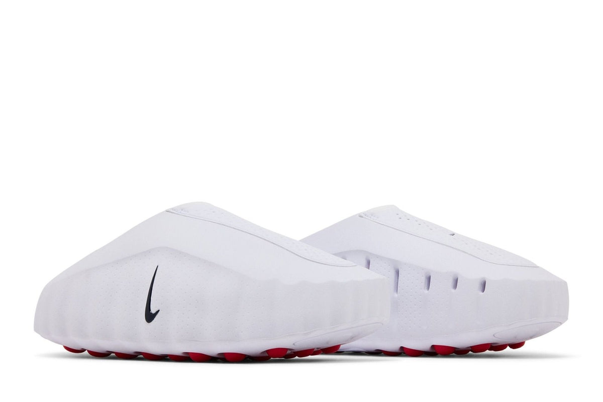 Chinelo Slide Nike Mind 001 White Speed Red Branco