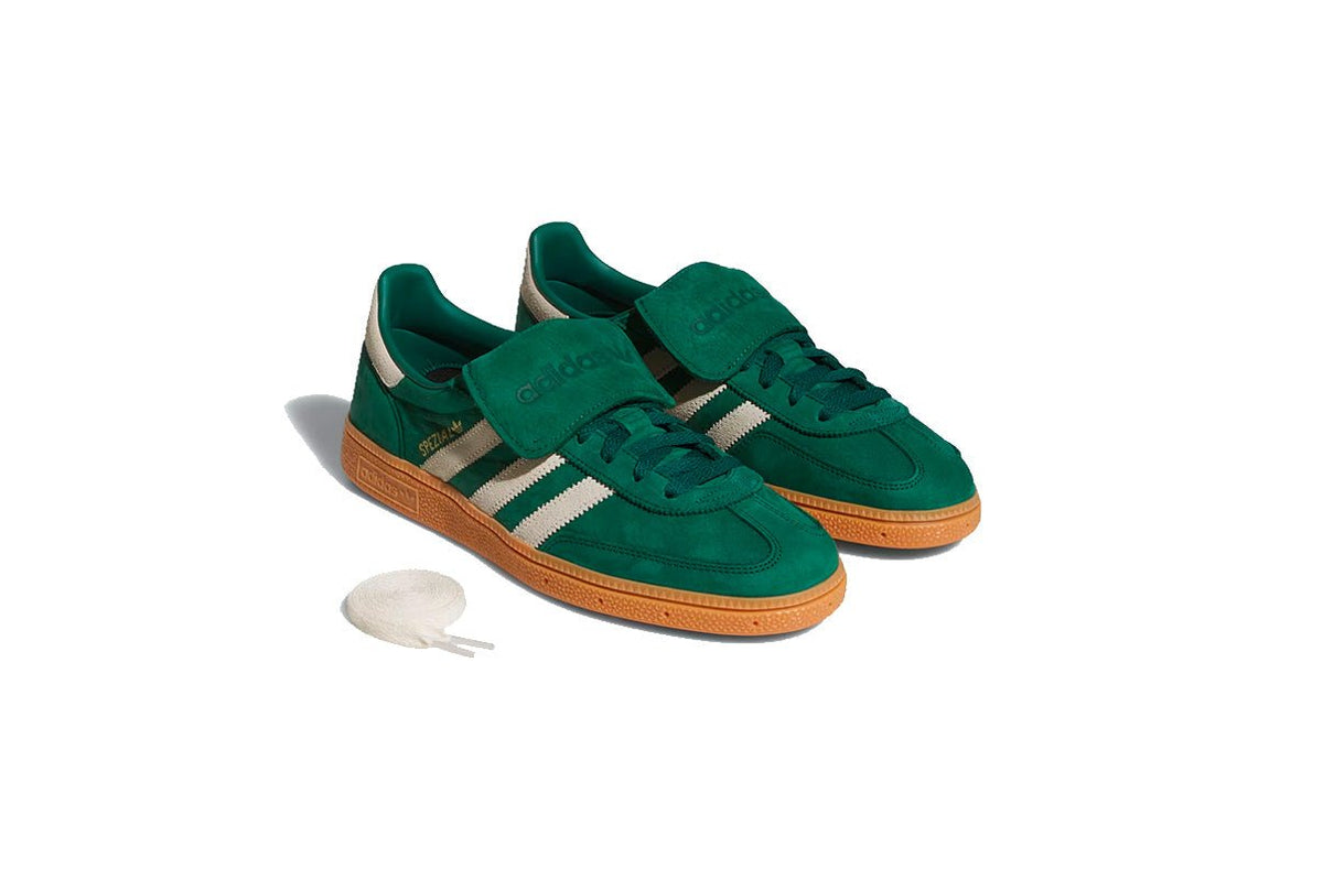 Tênis Adidas Handball Spezial LT Collegiate Green Cream White Verde