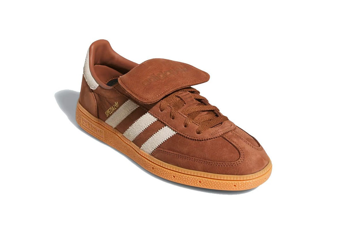 Tênis Adidas Handball Spezial LT Preloved Brown Cream White Marrom
