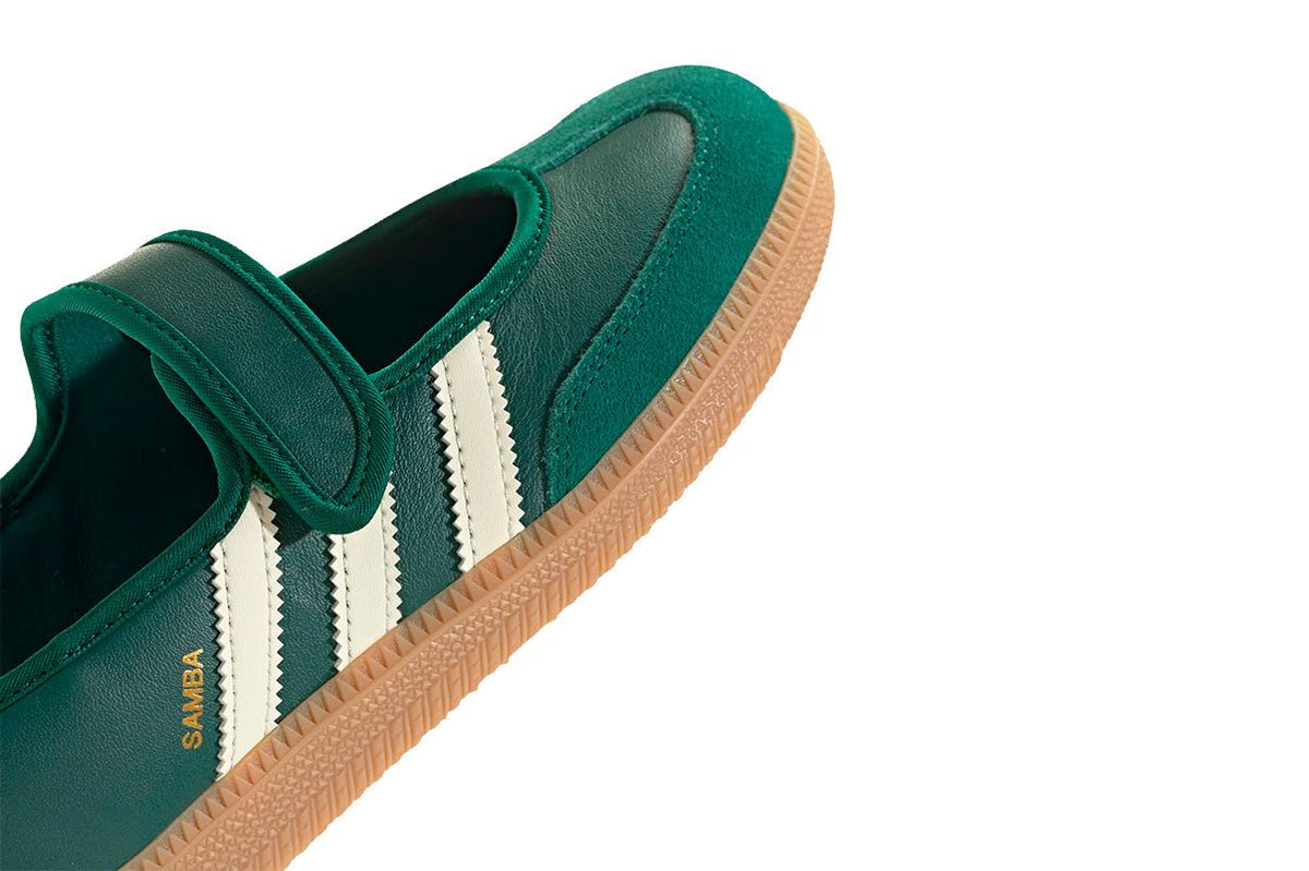 Tênis Adidas Samba Jane Green White Gum Verde