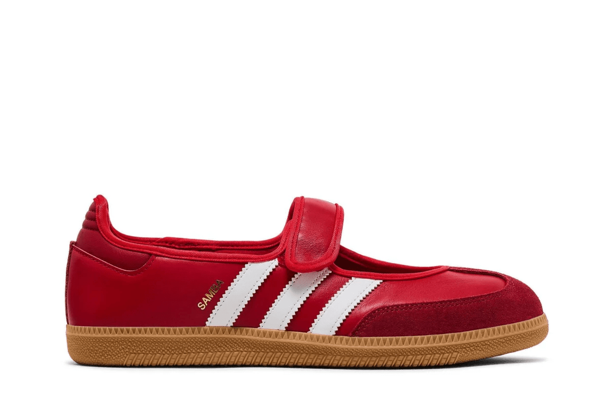 Tênis Adidas Samba Jane 'Scarlet Gum' Vermelho