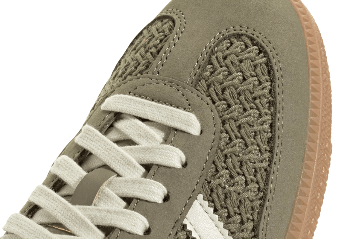 Tênis Adidas Samba OG Crochet Pack Orbit Green Verde