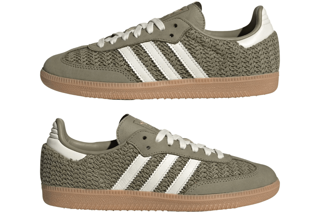 Tênis Adidas Samba OG Crochet Pack Orbit Green Verde