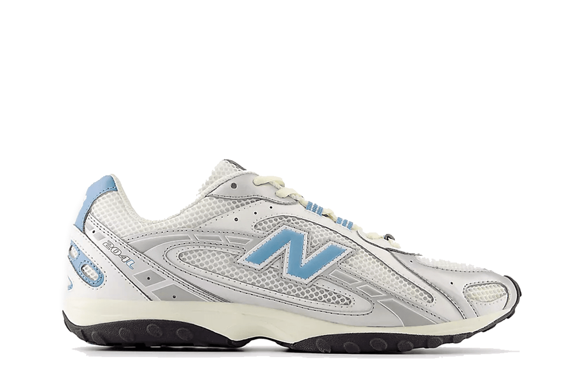 Tênis New Balance 204L Silver Metallic Sky Prateado
