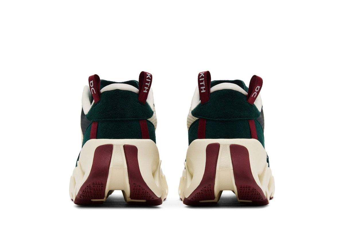 Tênis On Running x Kith ON K-Tech 2 Spirulina Barley Verde
