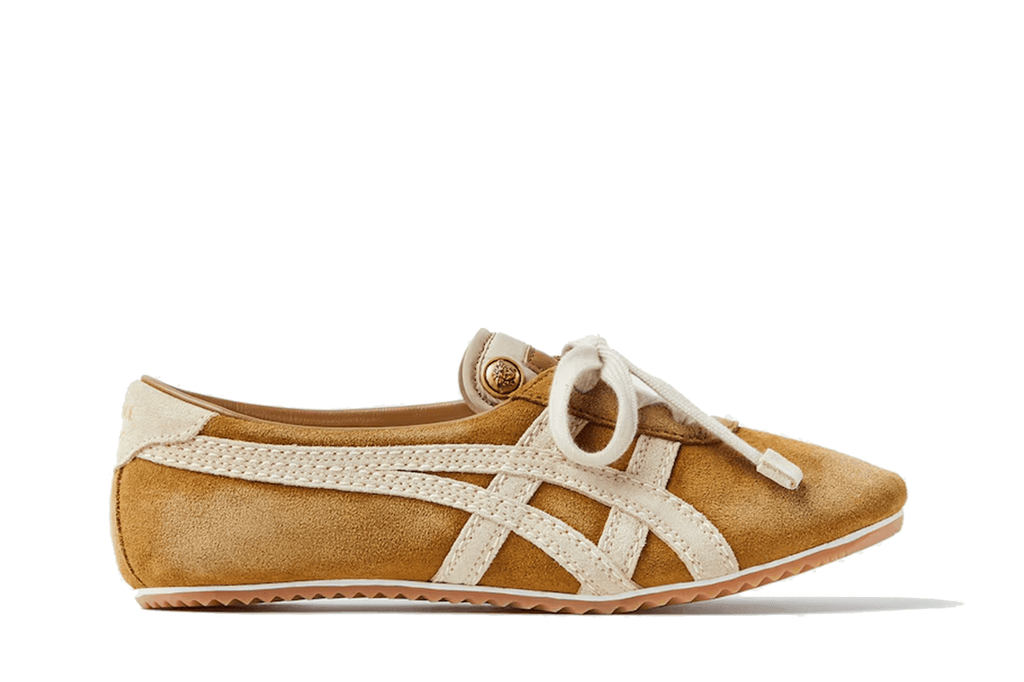 Tênis Onitsuka Tiger x Versace TAI-CHI Sakura Suede Têniss Brown Bege