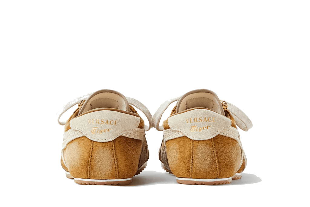 Tênis Onitsuka Tiger x Versace TAI-CHI Sakura Suede Têniss Brown Bege