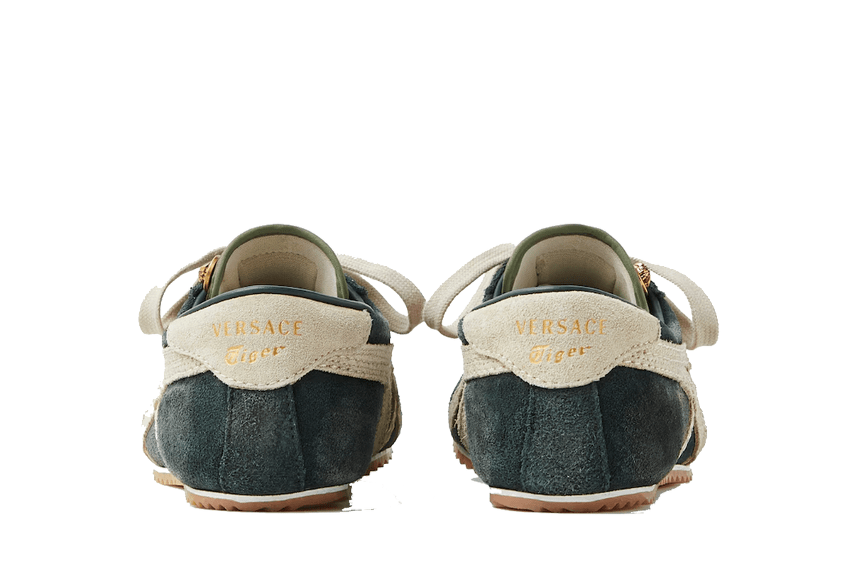 Tênis Onitsuka Tiger x Versace TAI-CHI Sakura Suede Têniss Green