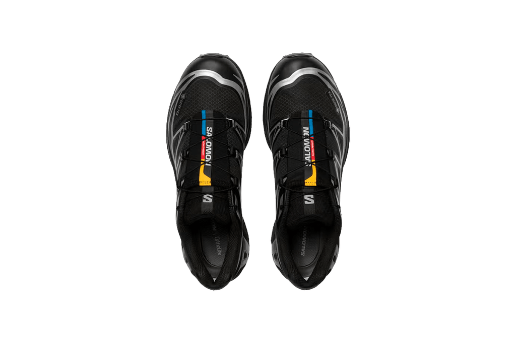 Tênis Salomon XT-6 Gore-Tex Black Silver Preto