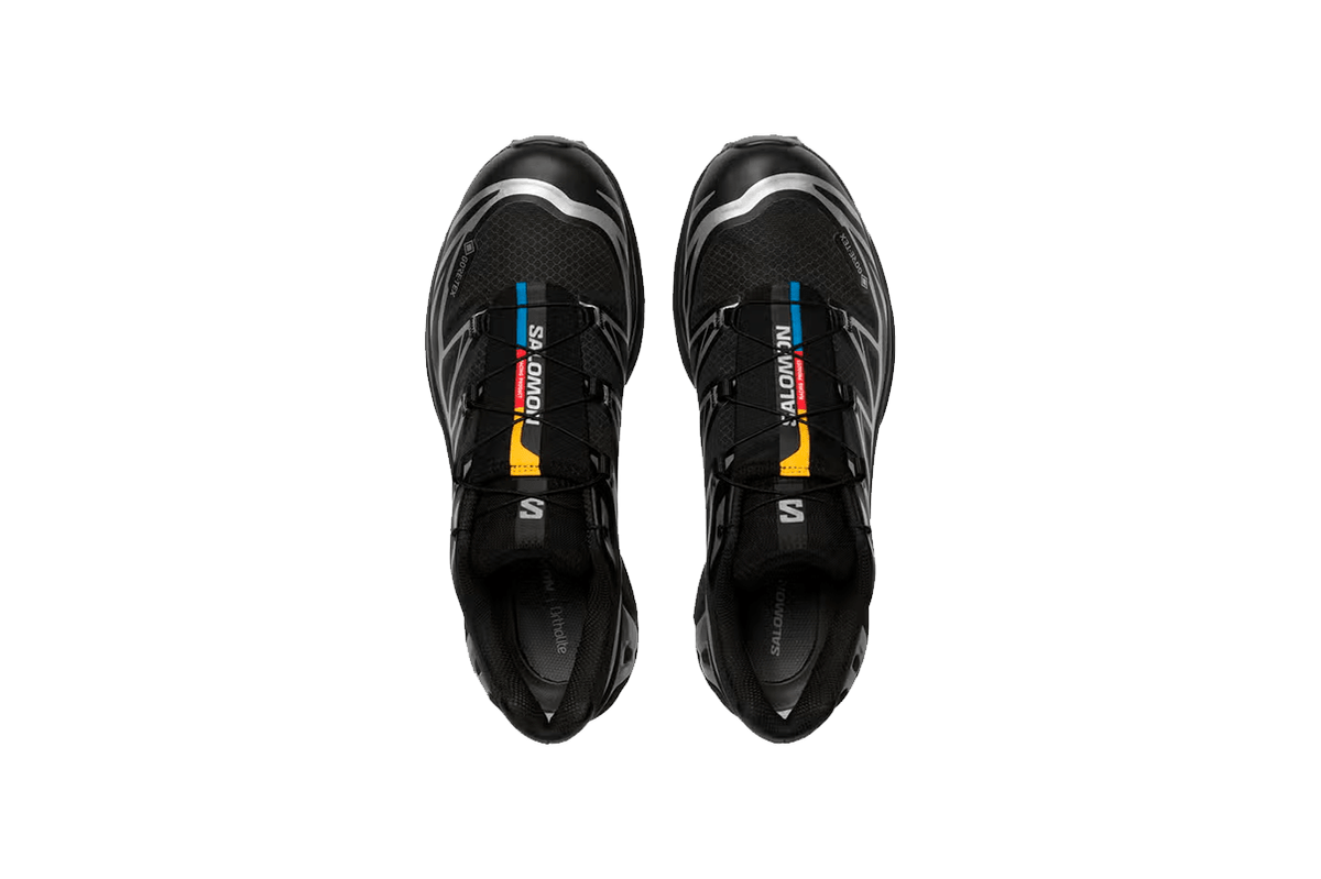 Tênis Salomon XT-6 Gore-Tex Black Silver Preto