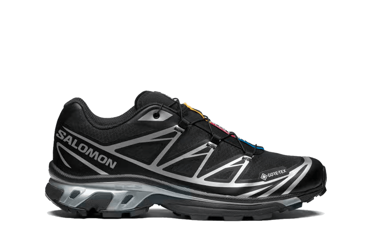 Tênis Salomon XT-6 Gore-Tex Black Silver Preto