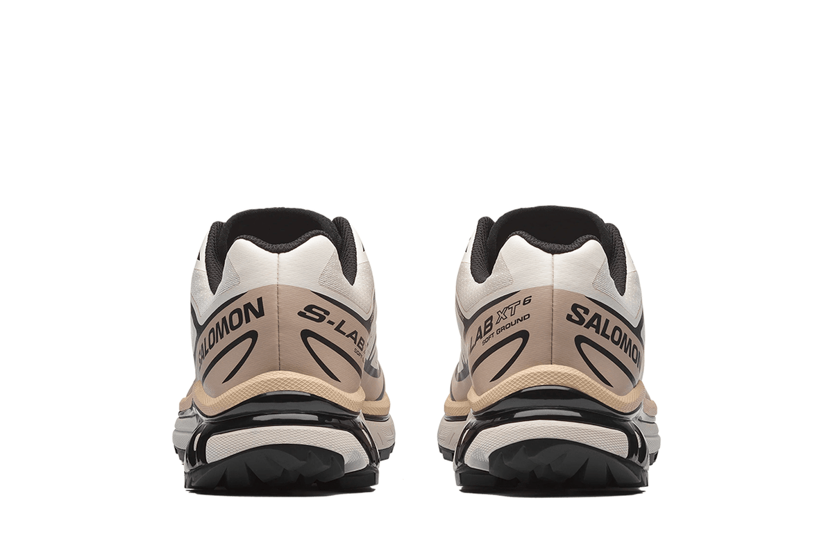 Tênis Salomon XT-6 Vanilla Ice Black Silver Cloud Bege